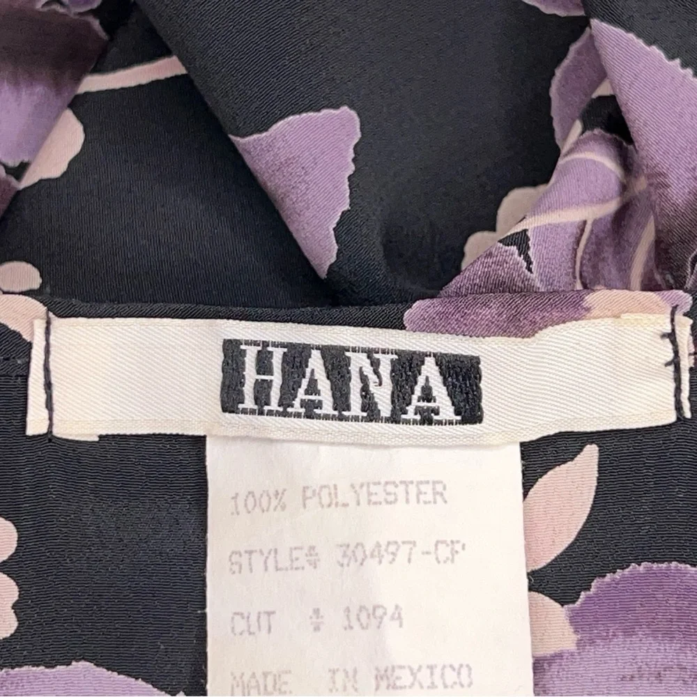 Vintage Small Hana Purple Floral Maxi Skirt Lightweight Womens Vintage 16
